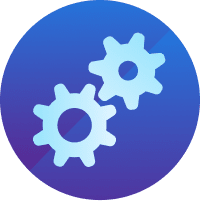 Gears icon Gears icon